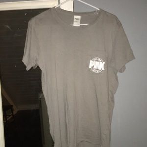 Pink short sleeve shirt